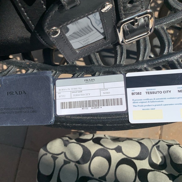 Prada Tessuto nero authentic - Picture 8 of 8